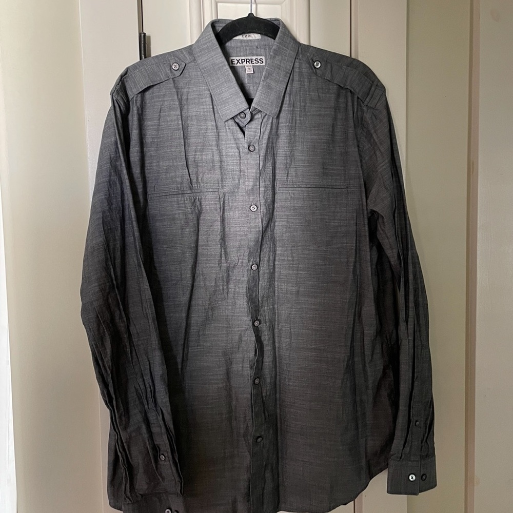 Express Button Down. Never Worn. - image 2